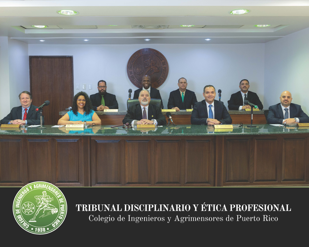 Tribunal Disciplinario y Ética Profesional